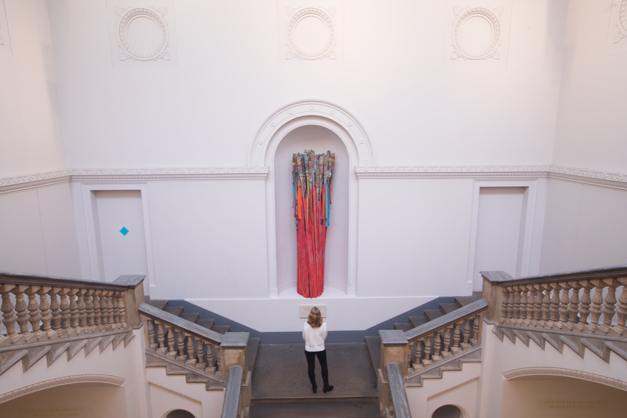 Royal Academy, RA, Phyllida Barlow, art, fine art, installation, sculpture