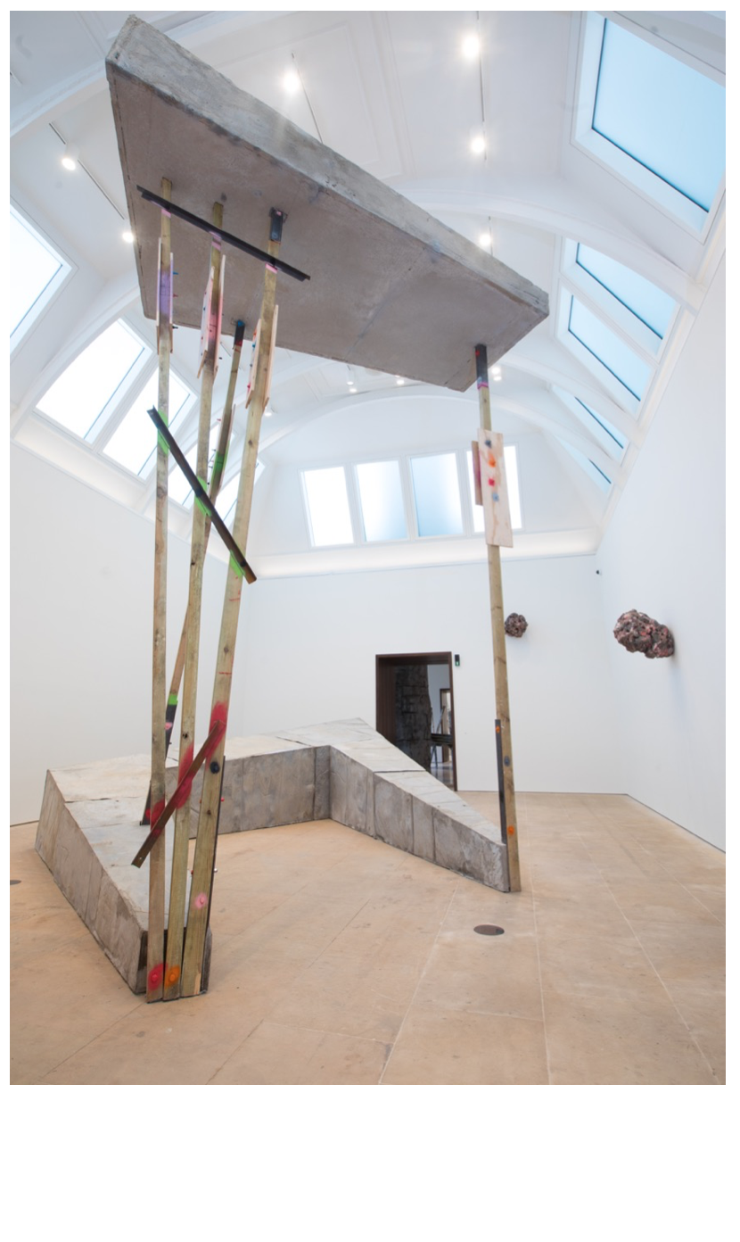 Royal Academy, RA, Phyllida Barlow, art, fine art, installation, sculpture