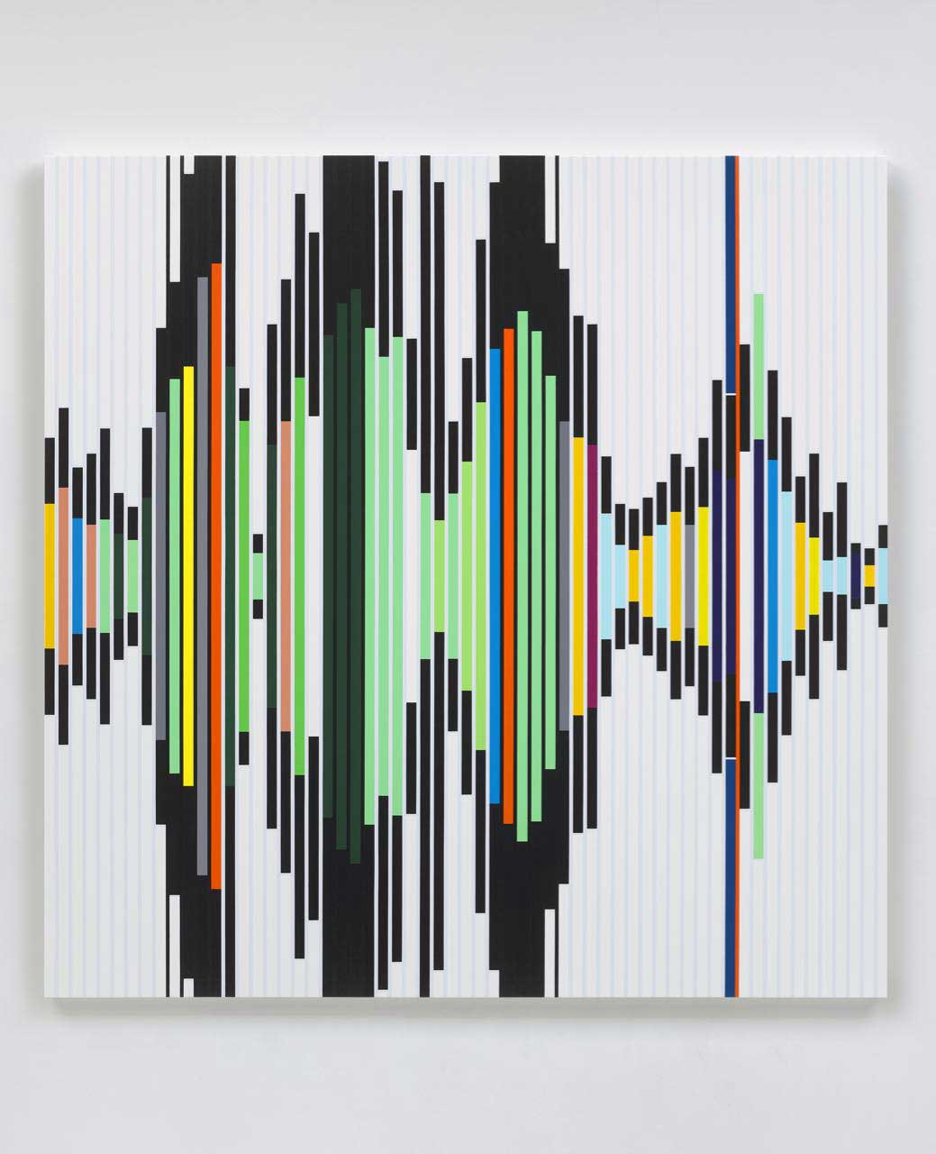 Sarah Morris, white cube, gallery, Bermondsey, art, installation, machines